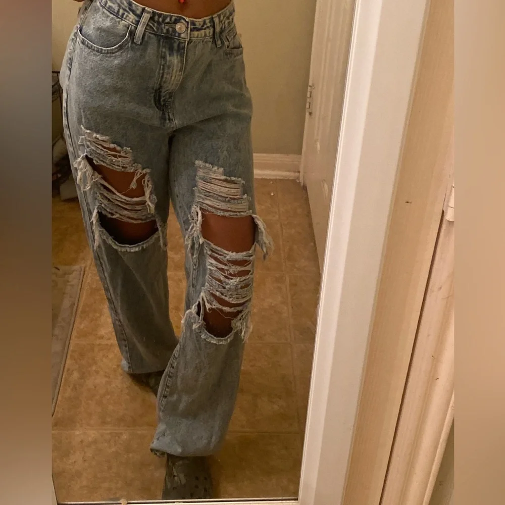 OVERSIZED JEANS - Picture 4 of 6